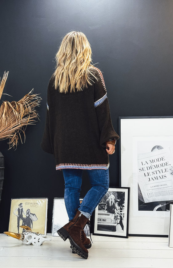 Pull GIULIO chocolat