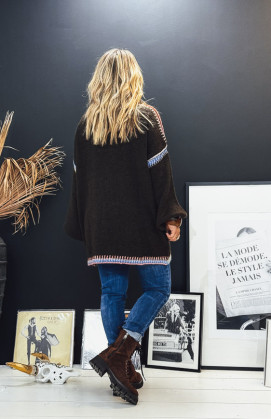 Pull GIULIO chocolat