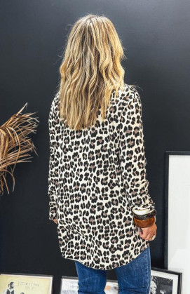 Léo/Beige TIAGO long-sleeved t-shirt