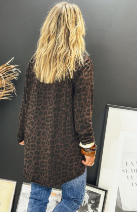 Léo/Chocolate TIAGO long-sleeved t-shirt