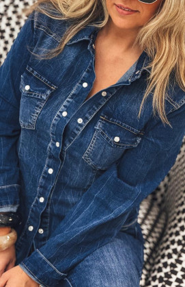 Chemise SULY bleue