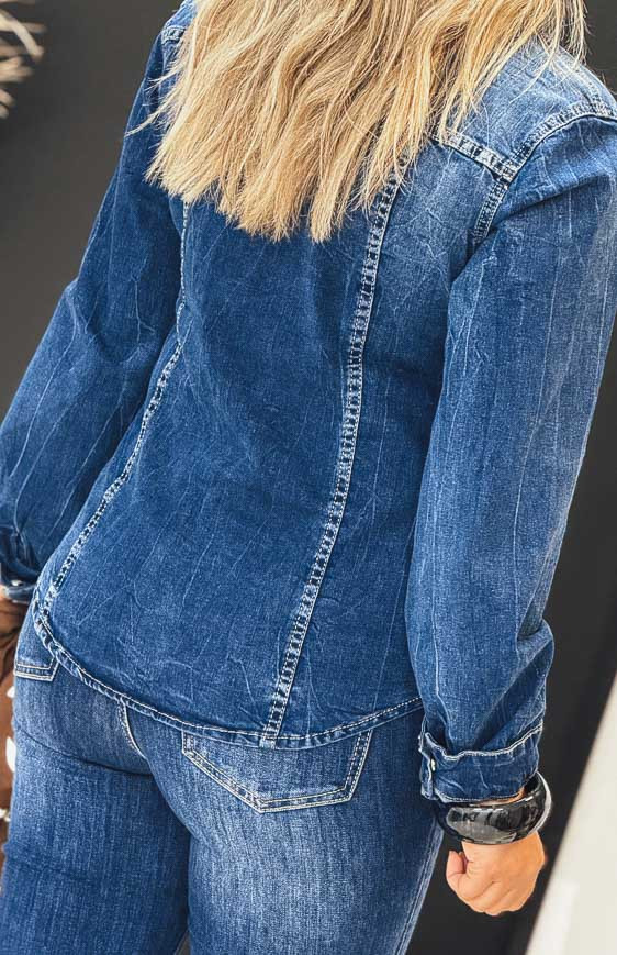 Chemise SULY bleue