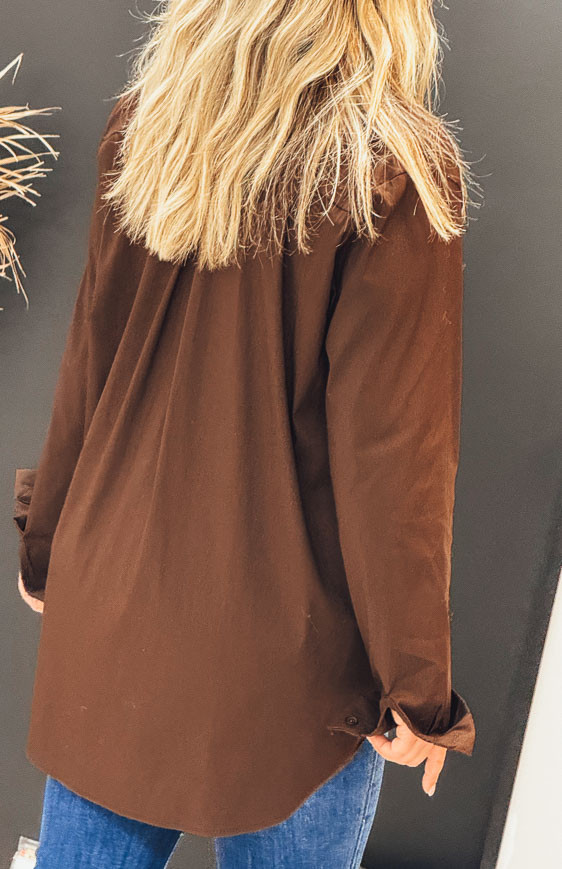 Chocolate ELLA shirt