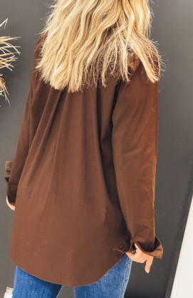 Chocolate ELLA shirt