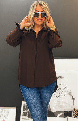 Chocolate ELLA shirt