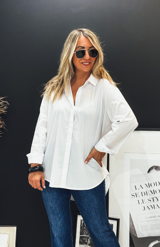 White ELLA shirt