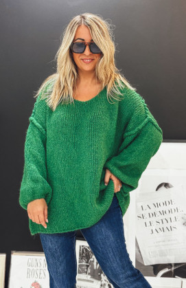 Green ELISEO pullover