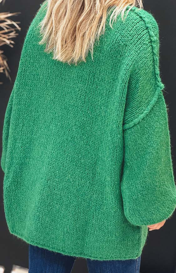 Green ELISEO pullover