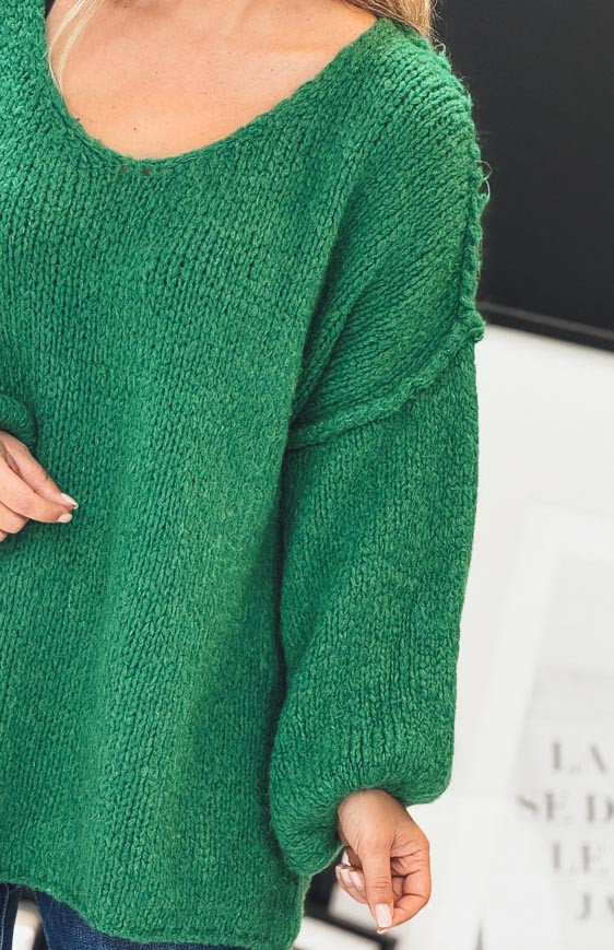 Green ELISEO pullover