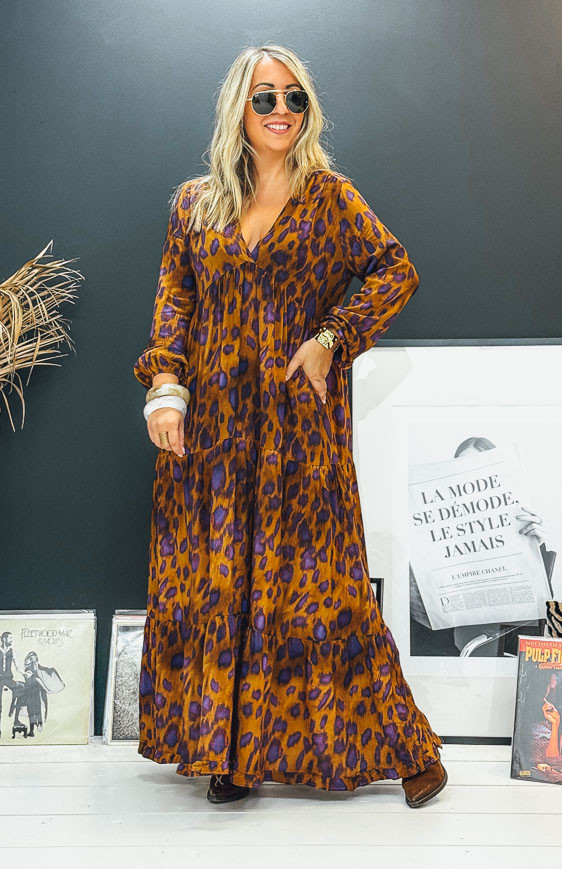 PRUNE long dress