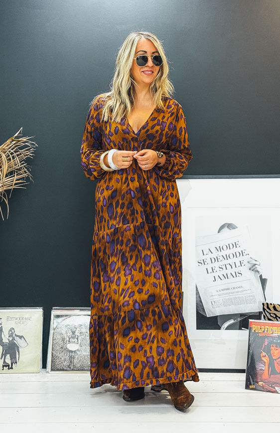 PRUNE long dress