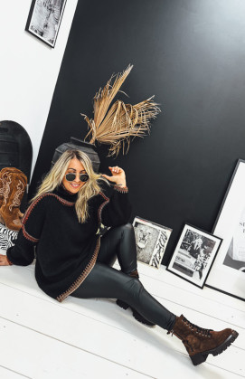 Black GIULIO sweater