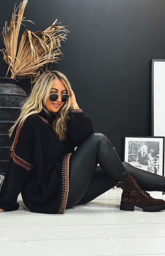 Black GIULIO sweater