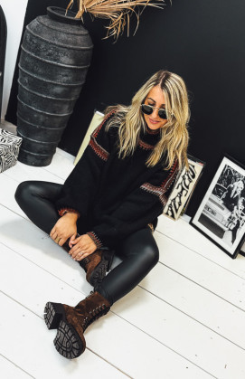 Black GIULIO sweater