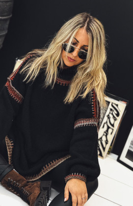 Black GIULIO sweater