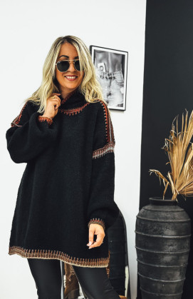 Black GIULIO sweater