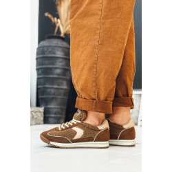 Baskets SIXTINE taupe