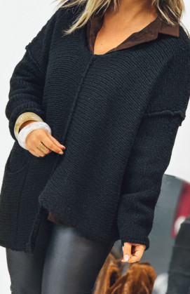 Black CLINT sweaters