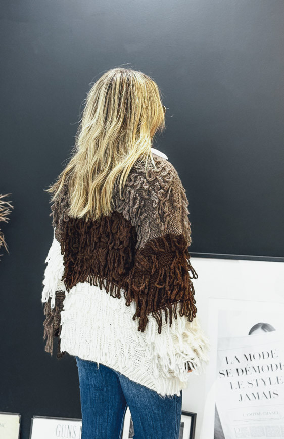 Gilet MARCEAU chocolat