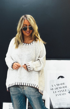 Pull COME beige