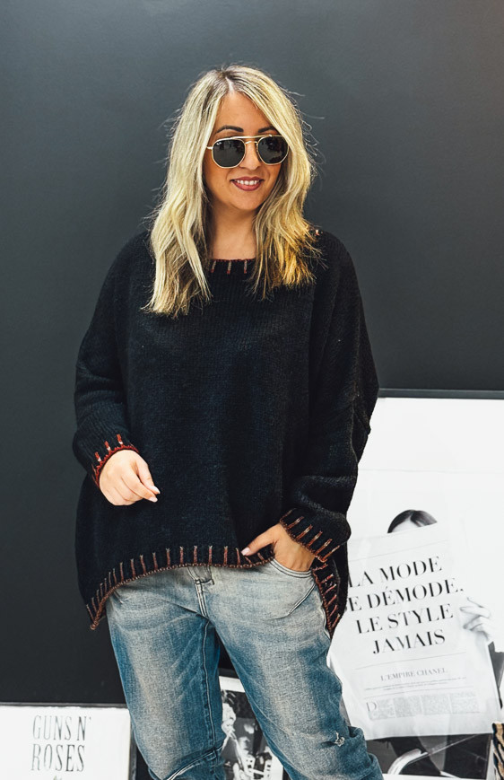 Pull COME noir