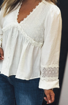 Blouse CASSIDY écrue