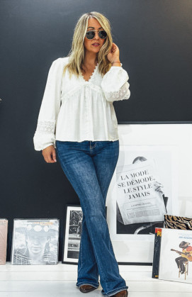 Blouse CASSIDY écrue