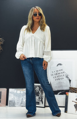 Blouse CASSIDY écrue