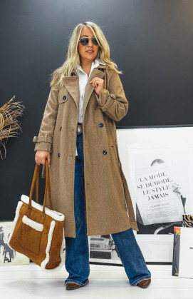 Manteau GASPARD camel