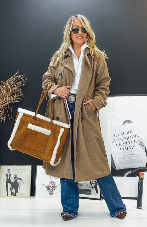 Manteau GASPARD camel