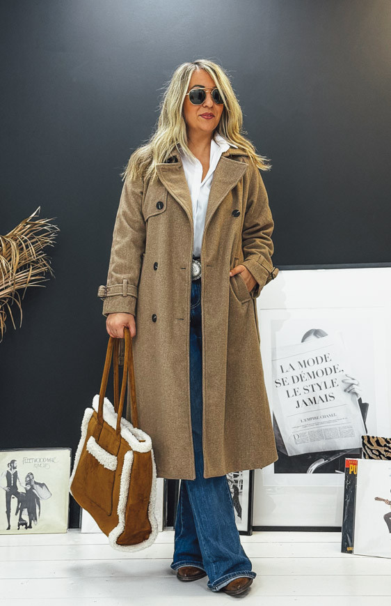 Manteau GASPARD camel