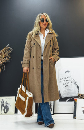 Manteau GASPARD camel
