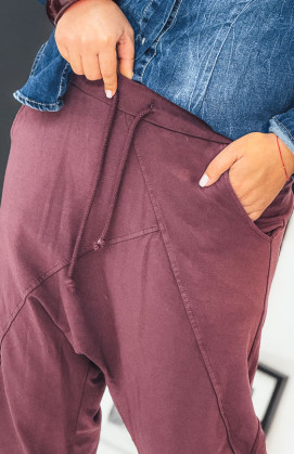 Aubergine MAEL jogging suit