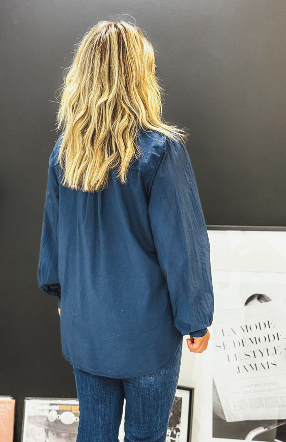 Dark blue ROSINE shirt