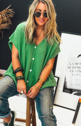 Green MARC short-sleeved...