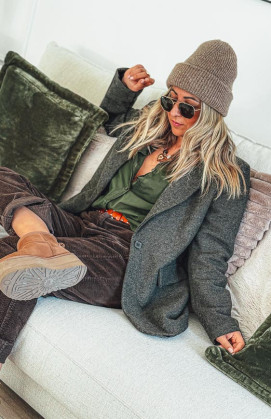 Dark green LUCIANO blazer