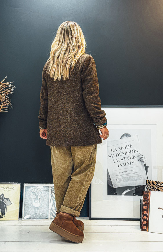 Veste blazer LUCIANO marron