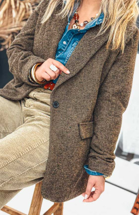 Brown LUCIANO blazer