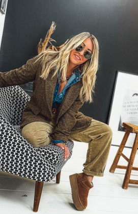 Veste blazer LUCIANO marron