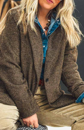 Brown LUCIANO blazer