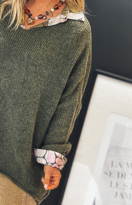 Pull EDMOND long kaki