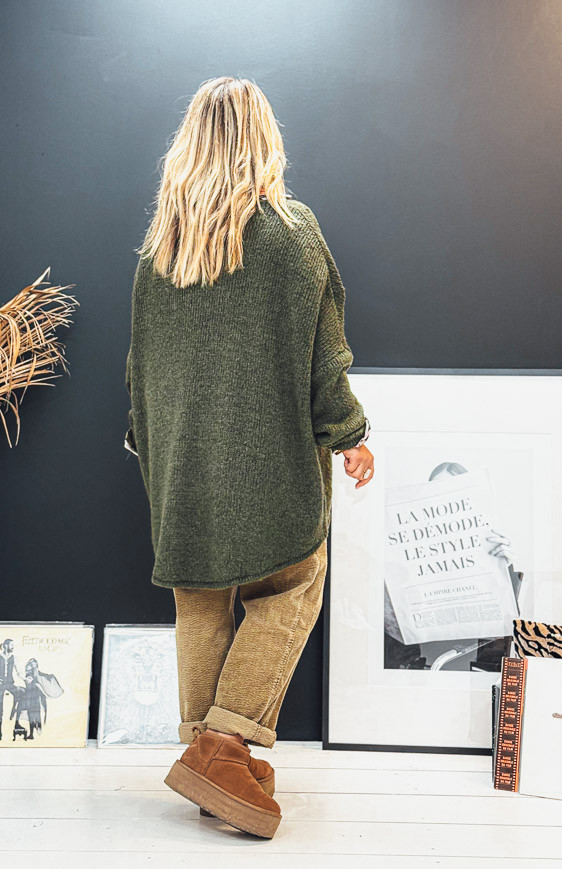 Pull EDMOND long kaki