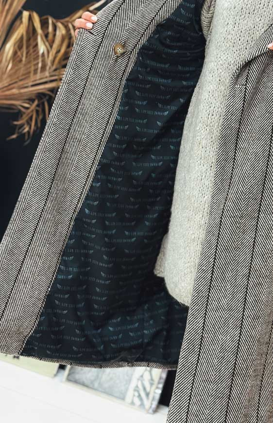 Manteau STANLEY long marron