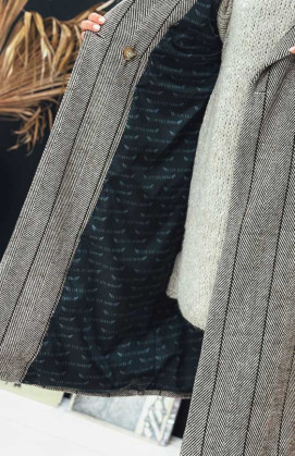 Manteau STANLEY long marron