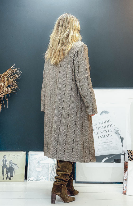 Brown STANLEY long coat