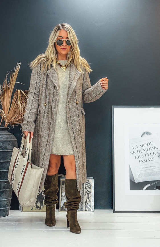 Brown STANLEY long coat