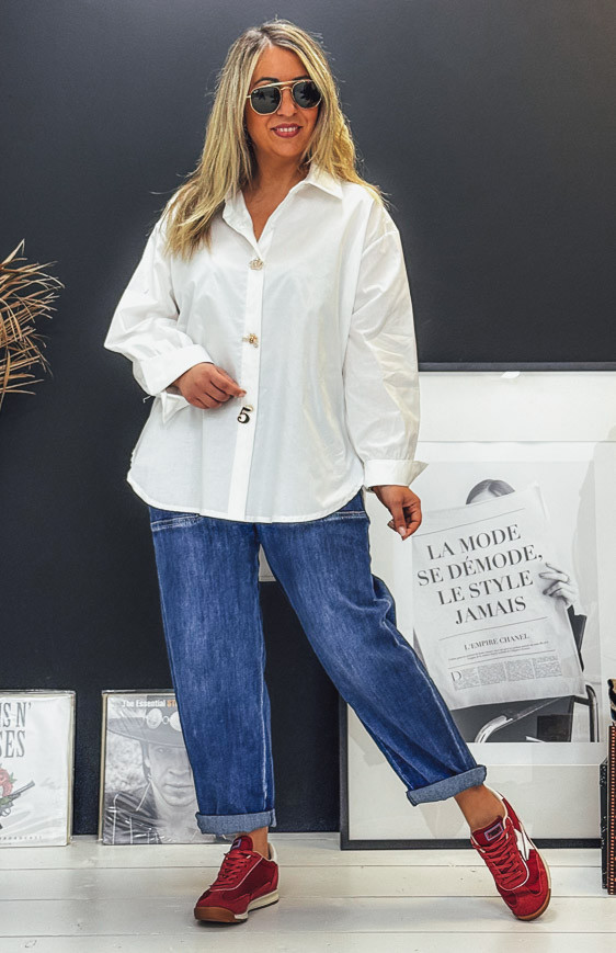 Chemise BERYL blanche