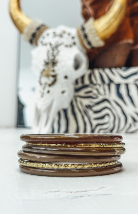 Chocolate RAINBOW bangle...