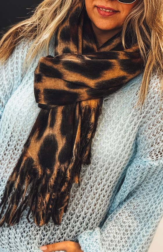 Leopard OPRAH scarf