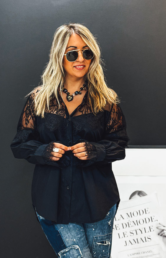 Black VINCILLIA shirt